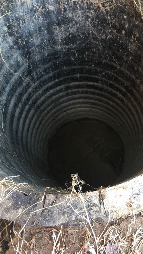 Pipe What Is This Huge Hole In My Back Yard Can I Fill It In
