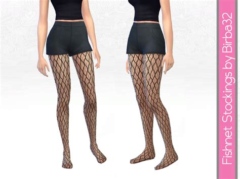 The Sims Resource Stockings Duble Fishnet