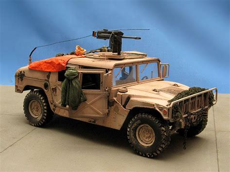 M1025 Humvee By David Halliday Tamiya 135 Hummer Cars Military