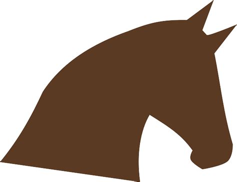 Horse Head Silhouette · Free Vector Graphic On Pixabay