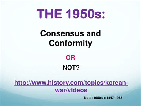 Ppt The 1950s Powerpoint Presentation Free Download Id9195706