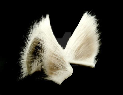 White Wolf Ears Inumimi By Storytellerzero On Deviantart