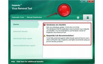 Kaspersky Virus Removal Tool screenshot #6
