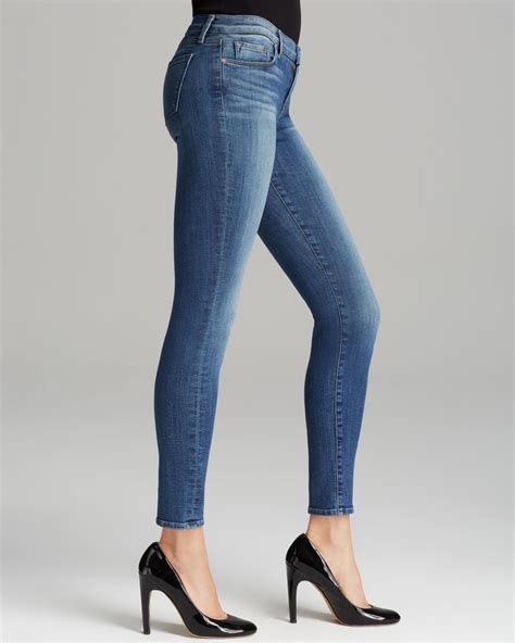 J Brand Denim Jeans Mid Rise Skinny In Infinity In Blue Lyst
