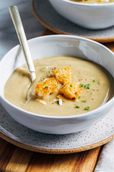 Cauliflower Potato And Leek Soup Making Thyme For Health