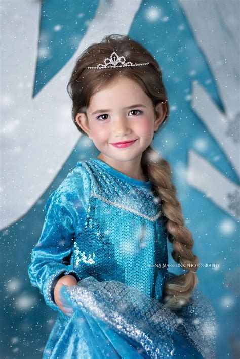 Frozen Styled Princess Session Photographing Babies Kids Photoshoot