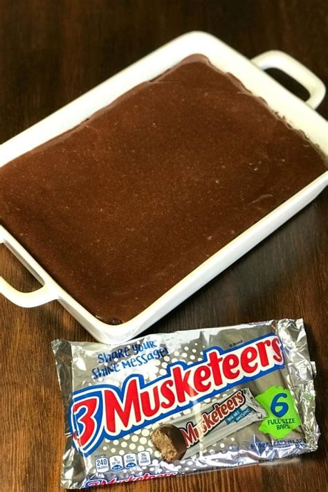 3 Musketeers Cake Plowing Through Life