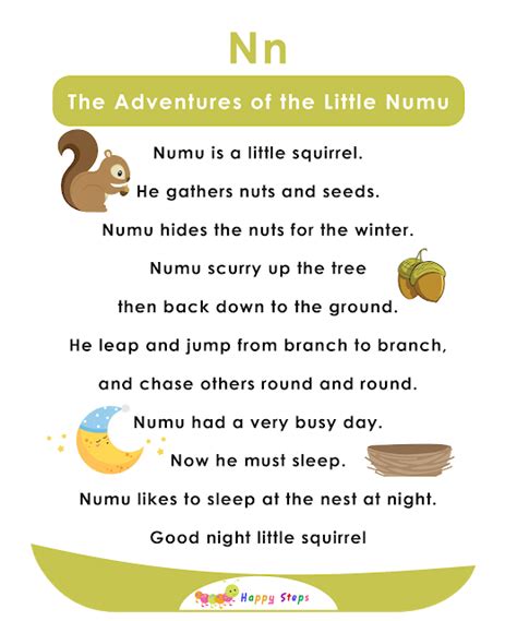 The Adventures Of The Little Numu Alphabet Stories English Stories