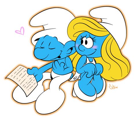 Smurfs Expressing My Love For You By Oceanfairie On Deviantart