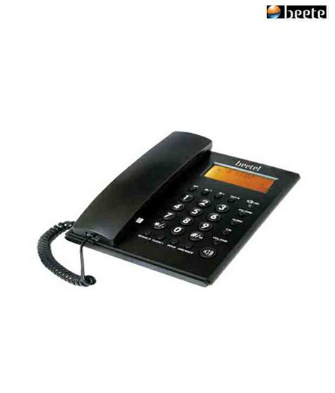 Buy Beetel M 53 Landline Corded Telephone Set Black Works As