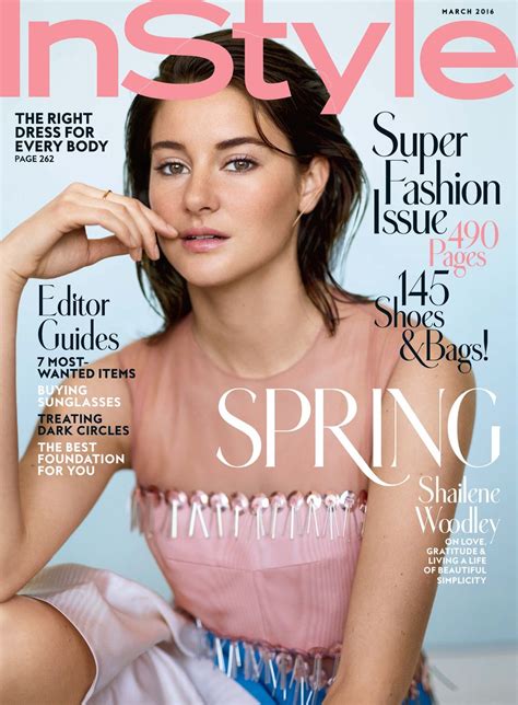 Instyle March 2016 Magazine Get Your Digital Subscription