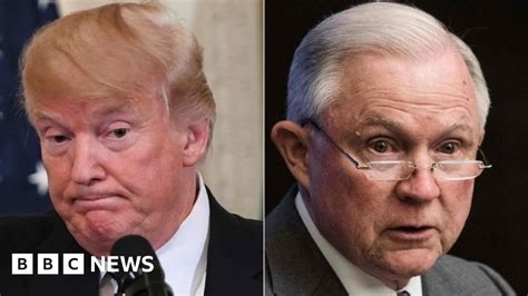 Trump Attacks Sessions Over Prosecutions Of Republicans