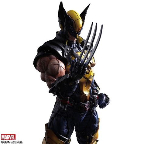 Wolverine Variant Play Arts Kai Figure At Mighty Ape Nz