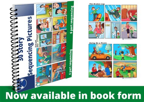 30 Story Sequencing Picture Book Through The Post Learn Sign Language Ltd
