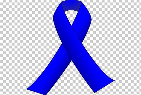 Awareness Ribbon Colorectal Cancer Blue Ribbon Png Clipart Awareness