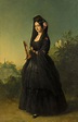 Portrait of Infanta Luisa Fernanda, Duchess of Montpensier 1832-1897 ...