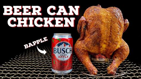 beer can chicken recipe smoked beer can chicken on a pellet grill youtube
