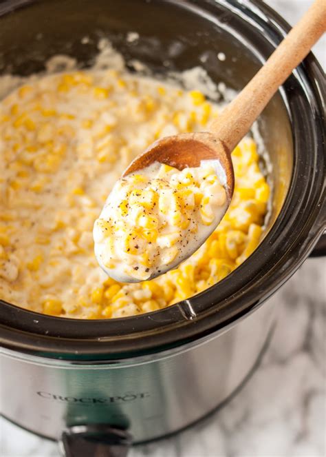 How To Make Slow Cooker Creamed Corn Recipe Kitchn