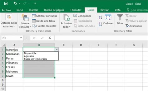 Cómo Crear Una Lista Desplegable En Una Hoja De Cálculo Excel