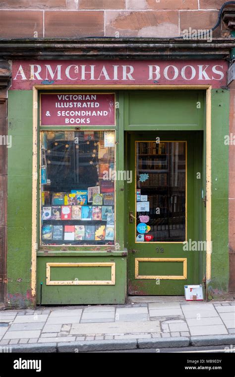 Armchair Books Edinburgh Hi Res Stock Photography And Images Alamy