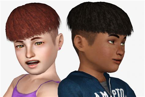 My Sims 3 Blog Bowl Cut Retexture For Boys And Girls By Oneeuromutt