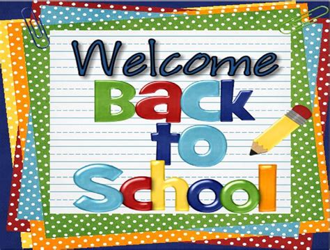 Welcome Back To School Woodborough Primary School