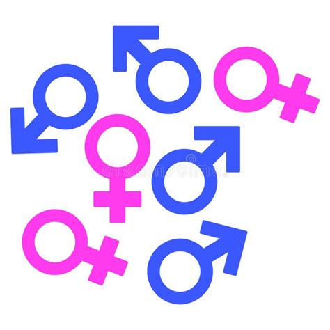 Vector Symbols Of Sexual Orientation And Gender Stock Vector Illustration Of Movement Male