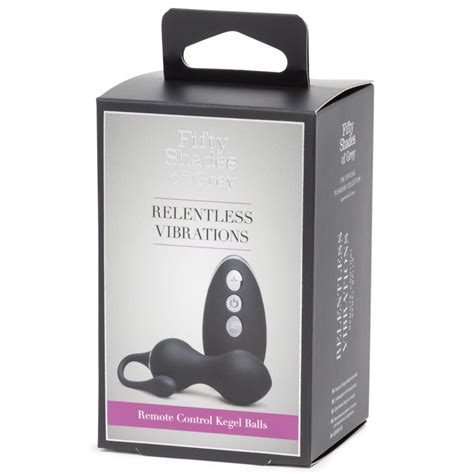 Fifty Shades Of Grey Relentless Remote Control Kegel Balls Love Egg Vibrator Pad £24 99 Libotoy Uk