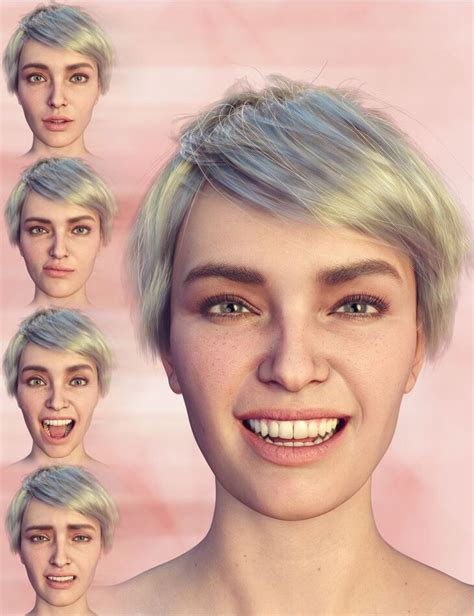 Ptf Loves Me Loves Me Not Expressions For Genesis 81 Female Render