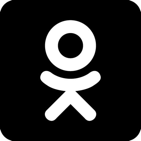 Square Odnoklassniki Download Free Icon