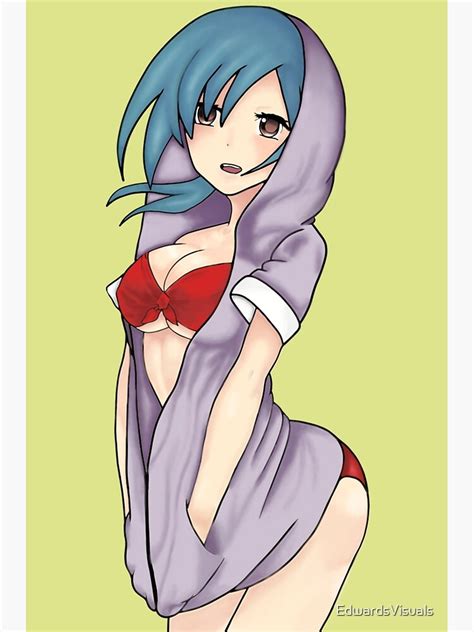 Sexy Anime Girl Art Print For Sale By Edwardsvisuals Redbubble