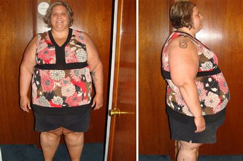 obese woman loses 13st by doing this one unusual thing daily star