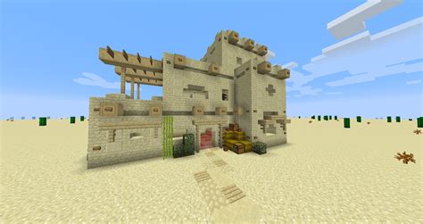 Sandstone Minecraft House
