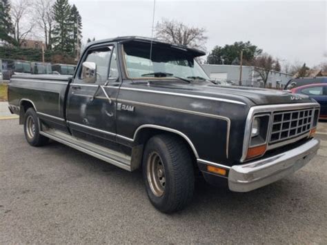 1984 Dodge Pickup Truck Custom Dodge D150 Long Bed Old