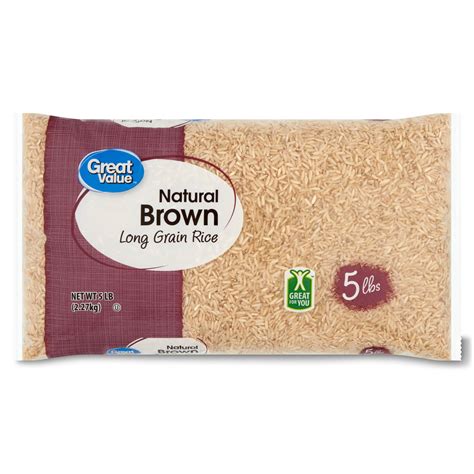 Great Value Kosher Long Grain Brown Rice 80 Oz