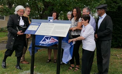 Caldwell Sign Unveil Crossroads Of The American Revolution