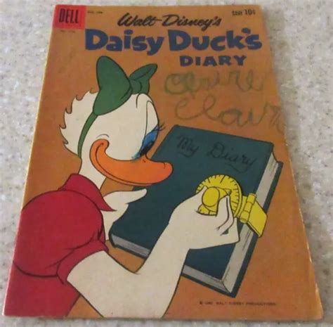 Walt Disney S Daisy Duck S Diary Four Color 1150 Fn 5 5 1960 30 Off Guide 15 40 Picclick