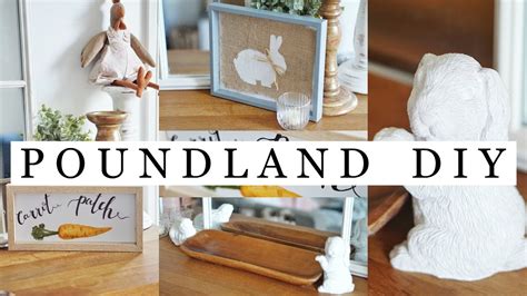 Diy Poundland Easter Farmhouse Decor Spring 2020 Youtube