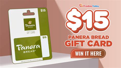 Free Panera Bread Gift Card Getfreebiestoday Com By Get Freebies