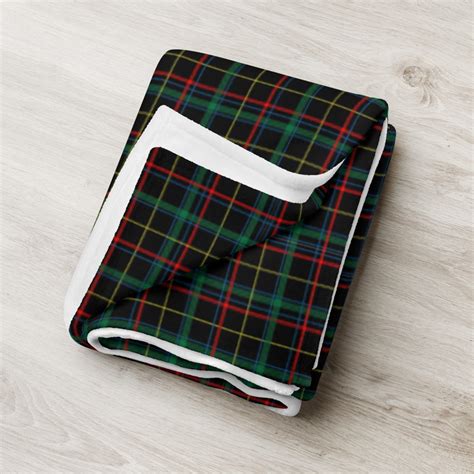 Plaid Tartan Throw Blanket Etsy