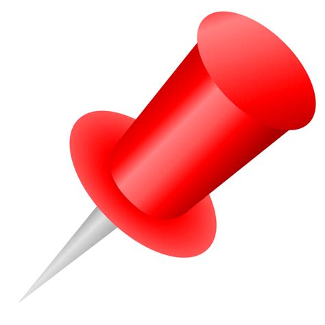 Onlinelabels Clip Art Push Pin Icon