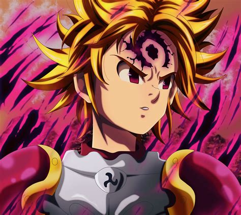 Download Purple Eyes Armor Blonde Meliodas The Seven Deadly Sins Anime The Seven Deadly Sins