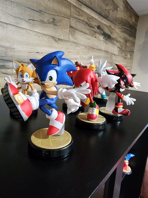 Wave 2 Of My Custom Sonic Figures This Wave Includes Classic Sonic