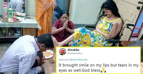 This Differently Abled Sister Blessing Her Brother On Bhai Dooj Is