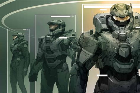 Images Of Simple Cartoon Master Chief