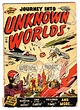 JOURNEY INTO UNKNOWN WORLDS #36 First issue 1950-Atlas Sci-Fi Aliens ...