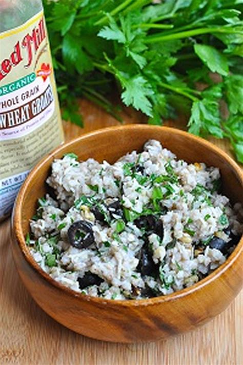 Bake for about 12 minutes, or until tops are golden brown and a toothpick comes out clean. Buckwheat Pesto Salad | Bob's Red Mill's Recipe Box