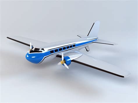 Toy Airplane 3d Model 3ds Max Files Free Download Modeling 46801 On