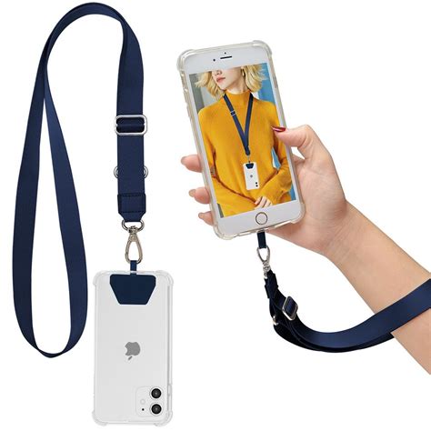 Cell Phone Telescopic Lanyards Key Chain Necklace Fashion Work Id Card