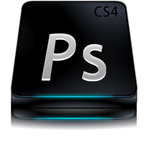 Adobe Photoshop Cs4 Black Free Icon Download Freeimages